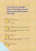 Kansas Driving Test &vert; Strategies Review of Key Quizzes & Correct Answers&comma; Latest Update Verified 2026 &vert; 2027&period;        