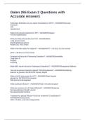Galen advanced med surg exam 1 Package deal Questions with Verified Answers