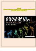Anatomy and Physiology – Patton, 10th Edition (Complete Test Bank) · All Chapters · Latest Update · Questions and Answers