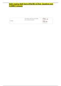 Math-mazing Math Terms UPDATED ACTUAL  Questions and  CORRECT Answers
