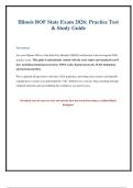Illinois BOF State Exam 2026&colon; Practice Questions & Study Guide