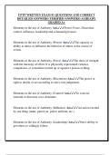 UPTP WRITTEN EXAM &num;1 QUESTIONS AND CORRECT  DETAILED ANSWERS &lpar;VERIFIED ANSWERS&rpar; ALREADY  GRADED A&plus;