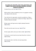 FACE REALITY TRAINING TEST CIMA QUESTIONS AND  CORRECT DETAILED ANSWERS &lpar;VERIFIED ANSWERS&rpar;  ALREADY GRADED A&plus;