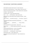 NSG 830 EXAM 1 QUESTIONS & ANSWERS