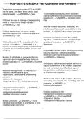 ICS-100&period;c & ICS-200&period;b Test Questions and Answers