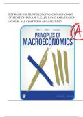 Test Bank For Principles of Macroeconomics 13th Edition By Karl E&period; Case&semi; Ray C&period; Fair&semi; Sharon E&period; Oster&vert;9780135196984&vert; All Chapters 1-21&vert;LATEST