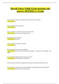 Hawaii Notary Public Exam &vert; Verified Questions & Correct Answers &vert; Latest A&plus; Grade 2025&sol;2026