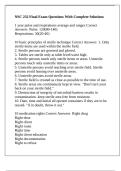 NSC 232 Final Exam Questions With Complete Solutions