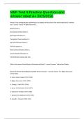 MSP Test 4 Practice Question and answer rated A&plus; 2025&sol;2026