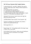 NSC 232 Exam 2 Questions With Complete Solutions