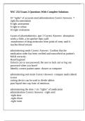 NSC 232 Exam 2 Questions With Complete Solutions