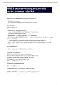 GNSS exam revision questions with correct answers rated A&plus;