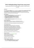 WGU Pathophysiology D236 Exam 2025&sol;2026 &vert; Actual Real Exam Questions and Answers &vert; Objective Assessment