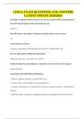 CESGA EXAM QUESTIONS AND ANSWERS LATEST UPDATE 2025&sol;2026
