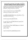 TCIS TRAINING QUESTIONS AND CORRECT DETAILED  ANSWERS &lpar;VERIFIED ANSWERS&rpar; ALREADY GRADED A&plus; 