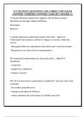 TCI TRAINING QUESTIONS AND CORRECT DETAILED  ANSWERS &lpar;VERIFIED ANSWERS&rpar; ALREADY GRADED A&plus; 