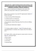 THERAPEUTIC CRISIS INTERVENTION FOR SCHOOLS 2ND  EDITION QUESTIONS AND CORRECT DETAILED ANSWERS  &lpar;VERIFIED ANSWERS&rpar; ALREADY GRADED A&plus;