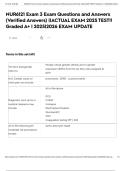 NUR6121 Exam 3 Exam Questions and Answers &lpar;Verified Answers&rpar; &vert;&vert;ACTUAL EXAM 2025 TEST&excl;&excl; Graded A&plus; &vert; 2025&vert;2026 EXAM UPDATE