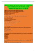 ASREB 12-13 2026 ACTUAL EXAM COMPLETE QUESTIONS  WITH CORRECT DETAILED ANSWERS &vert;&vert; 100&percnt;  GUARANTEED PASS <RECENT VERSION>