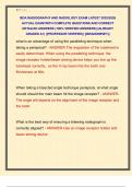 BDA RADIOGRAPHY AND RADIOLOGY EXAM LATEST 2025&sol;2026  ACTUAL EXAM WITH COMPLETE QUESTIONS AND CORRECT  DETAILED ANSWERS &lpar;100&percnt; VERIFIED ANSWERS&rpar; &vert;ALREADY  GRADED A&plus;&vert; &vert;&vert;PROFESSOR VERIFIED&vert;&vert; &vert;&vert;BRANDNEW&excl;&excl;&excl;&vert;&vert;