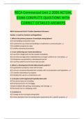 RECA Commercial Unit 2 2026 ACTUAL EXAM COMPLETE QUESTIONS WITH CORRECT DETAILED ANSWERS