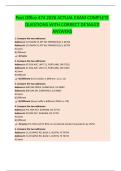 Post Office 474 2026 ACTUAL EXAM COMPLETE QUESTIONS WITH CORRECT DETAILED ANSWERS
