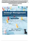 Test Bank for Strategic Management Concepts and Cases&comma; 14th Edition by Michael A&period; Hitt&period;pdf