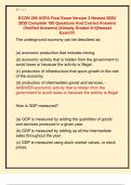 ECON 200 UOFA Final Exam Version 2 Newest 2025&sol;  2026 Complete 100 Questions And Correct Answers  &lpar;Verified Answers&rpar; &vert;Already Graded A&plus;&vert;&vert;Newest  Exam&excl;&excl;&excl;&excl;