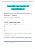 Saron ATPL Exam Questions and Answers Graded A&plus;