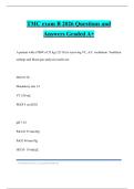 TMC exam B 2026 Questions and Answers Graded A&plus;