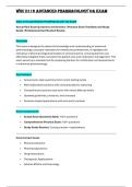 Fall Semester 2025 &vert; WGU D116 Advanced Pharmacology Objective Assessment &lpar;OA&rpar; &ndash; Complete Exam Prep Guide with  Updated Practice Questions&comma; Correct Answers & Clinical Rationales &vert; Comprehensive Drug Class Review&comma; Prescribing Principles&comma; Safe Medication Adm