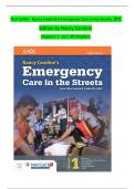TEST BANK - Nancy Caroline&rsquo;s Emergency Care in the Streets&comma; 8th Edition by Nancy Caroline Chapters 1 - 53 &vert; All Chapters
