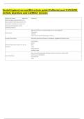 Dental Hygiene Law and Ethics study guide &lpar;California&rpar; part 2 UPDATED  ACTUAL Questions and CORRECT Answers 