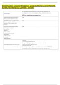     Dental Hygiene Law and Ethics study guide &lpar;California&rpar; part 1 UPDATED  ACTUAL Questions and CORRECT Answers 
