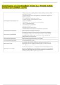 Dental Hygiene Law and Ethics Exam Review &lpar;CA&rpar; UPDATED ACTUAL  Questions and CORRECT Answers