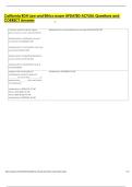 California RDH Law and Ethics exam UPDATED ACTUAL Questions and  CORRECT Answers 