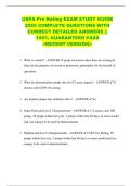 USPA Pro Rating EXAM STUDY GUIDE  2026 COMPLETE QUESTIONS WITH  CORRECT DETAILED ANSWERS &vert;&vert;  100&percnt; GUARANTEED PASS  <RECENT VERSION> 