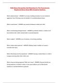 Child Abuse Recognition And Reporting For The Pennsylvania Registered Nurse Exam With Complete Solutions 