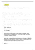 HED Exam 2