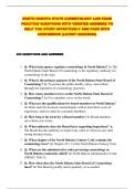 NORTH DAKOTA STATE COSMETOLOGY LAW EXAM  PRACTICE QUESTIONS WITH VERIFIED ANSWERS TO  HELP YOU STUDY EFFECTIVELY AND PASS WITH  CONFIDENCE &lpar;LATEST 2025&sol;2026&rpar;
