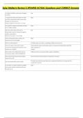 Solar Midterm Review 2 UPDATED ACTUAL Questions and CORRECT Answers