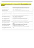 Solar Photovoltaic Systems UPDATED ACTUAL Questions and CORRECT  Answers