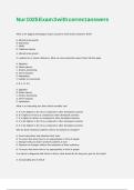 Nur 1025 Exam 3 with correct answers 
