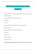 BCPP Exam Questions and Answers Graded A&plus;