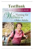 Nursing for Wellness in Older Adults 8th Edition Test Bank &ndash; Miller &ndash; ISBN 9781496368287 &lpar;All Chapters Covered&rpar;