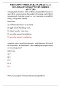 WESTCOASTEMTBLOCK1EXAM&lpar;ACTUAL  2025-2026&rpar;QUESTIONSWITHVERIFIED  ANSWERS
