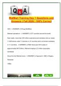 Walmart Training Day 1 Test &lpar;History&comma; Culture&comma; Values &ndash; 50&plus; Questions&rpar; &vert; Company Strategy&comma; Ethics & Communication &vert; Fall 2026