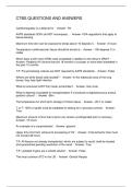 CTBS QUESTIONS AND ANSWERS