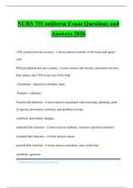 NURS 751 midterm Exam Questions and Answers 2026