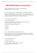 SPP 204-B Questions and Answers
